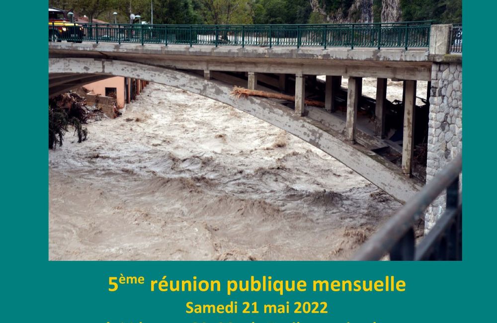 Réunion publique mensuelle du mois de mai