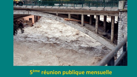 Réunion publique mensuelle du mois de mai