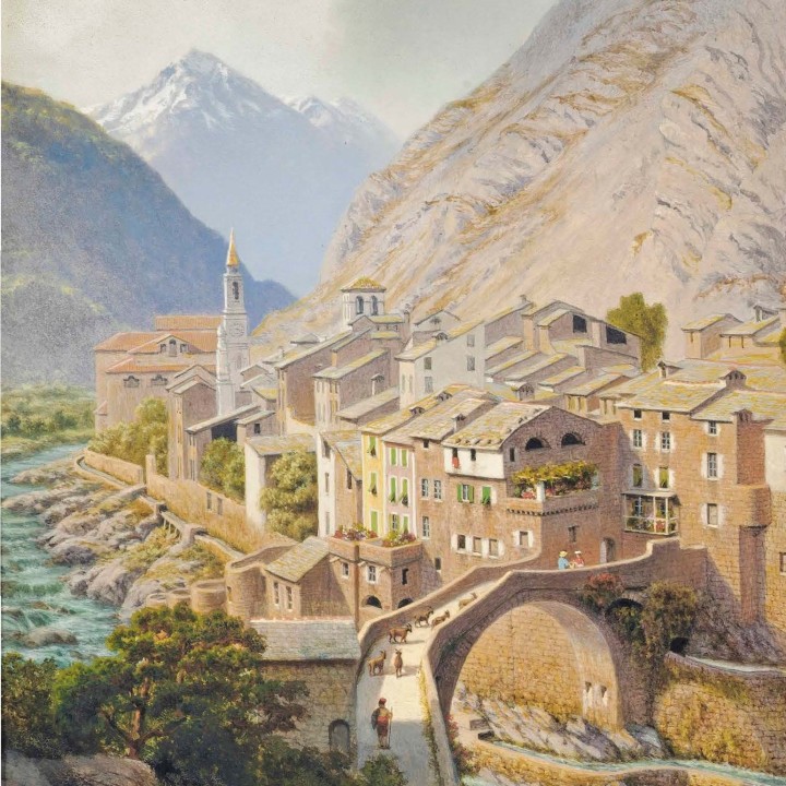 Village de Breil vers 1850 ?